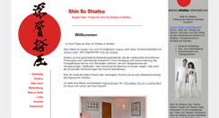 Desktop Screenshot of praxis.shinso-shiatsu.de