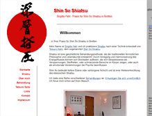 Tablet Screenshot of praxis.shinso-shiatsu.de
